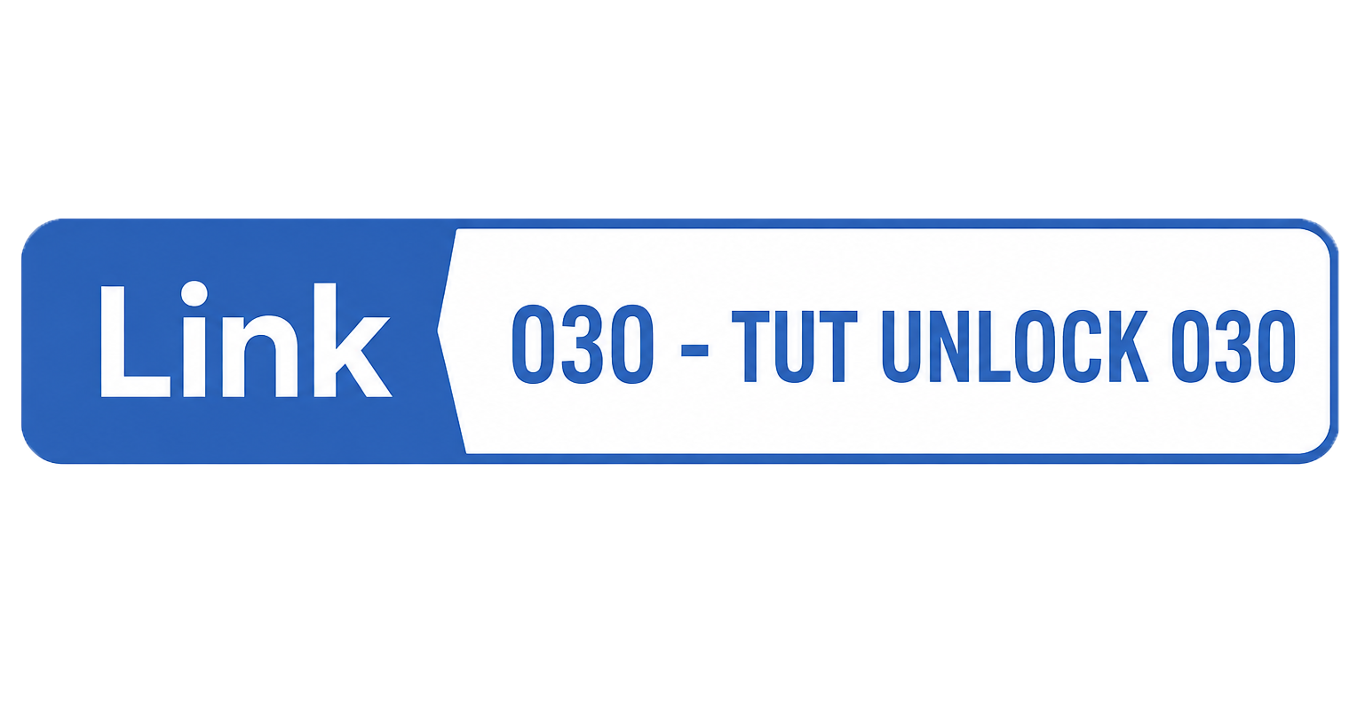 Link 030 - TUT Unlock 030