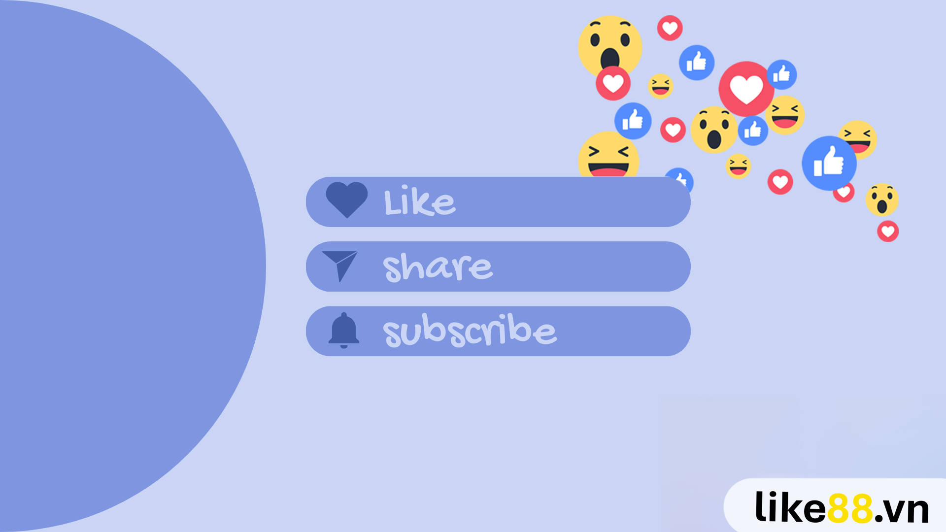 Minh họa dịch vụ tăng share Facebook an toàn