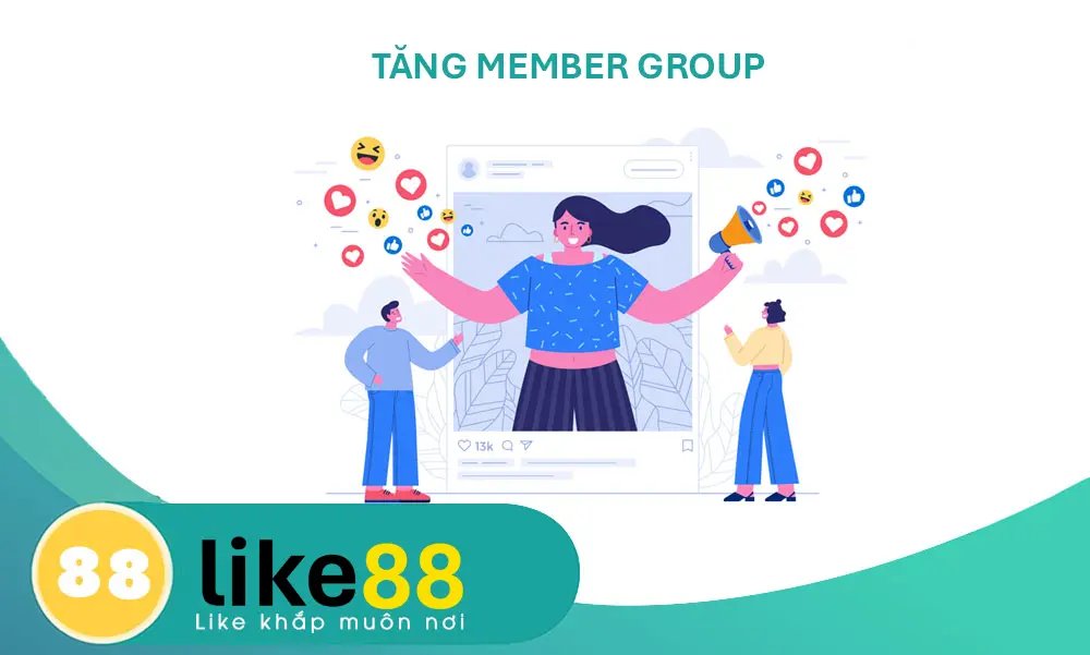 Dịch vụ tăng member Group Facebook