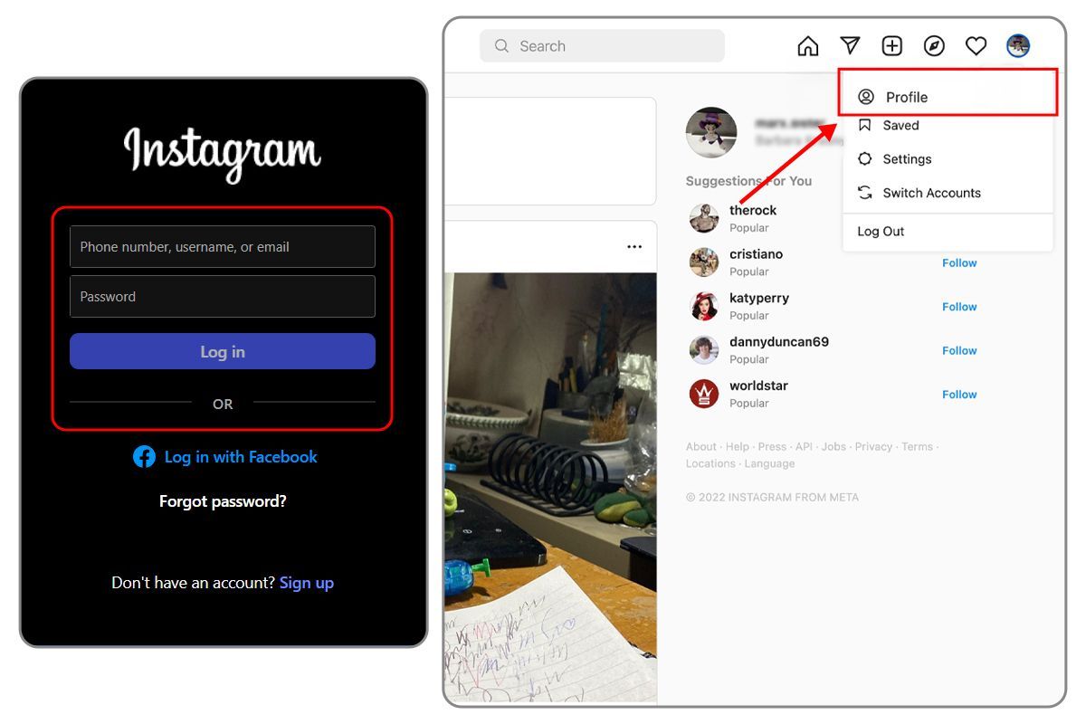 Hướng dẫn lấy link Instagram