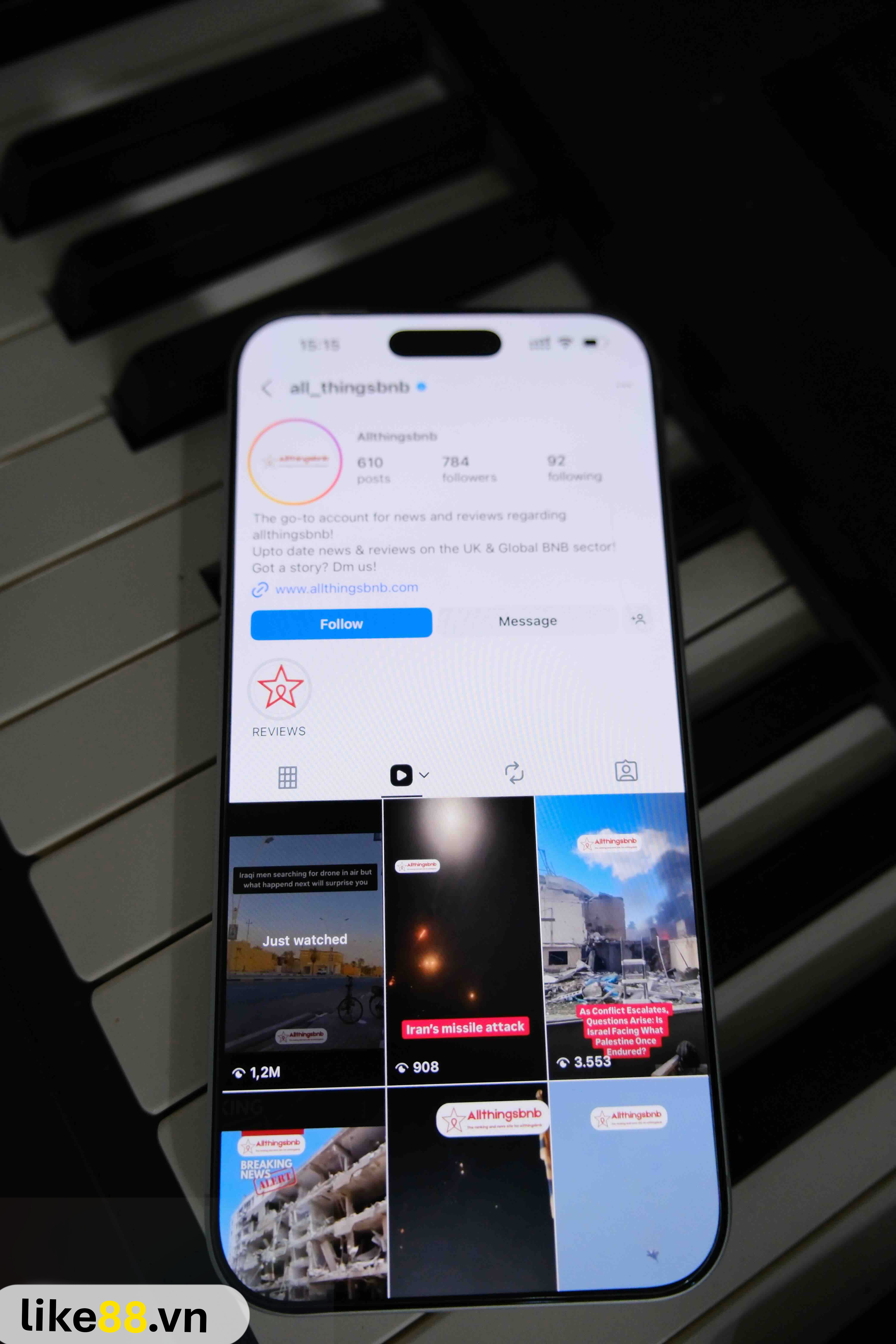 Dịch vụ tăng follow Instagram tại Like88