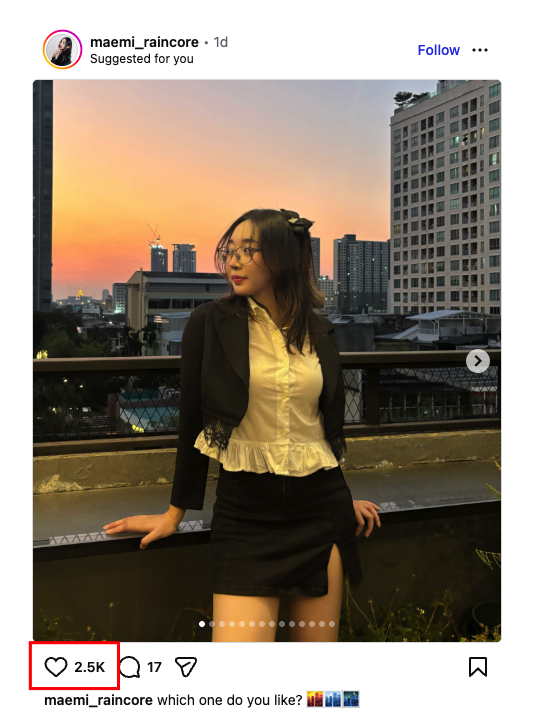 Dịch vụ tăng like Instagram tại Like88
