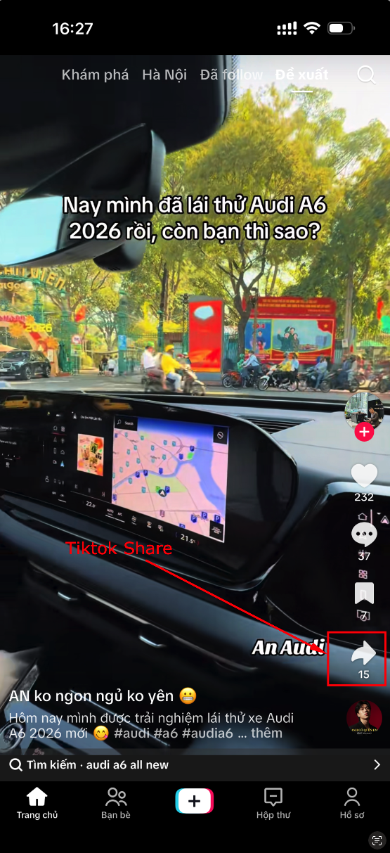 Dịch vụ tăng share TikTok tại Like88
