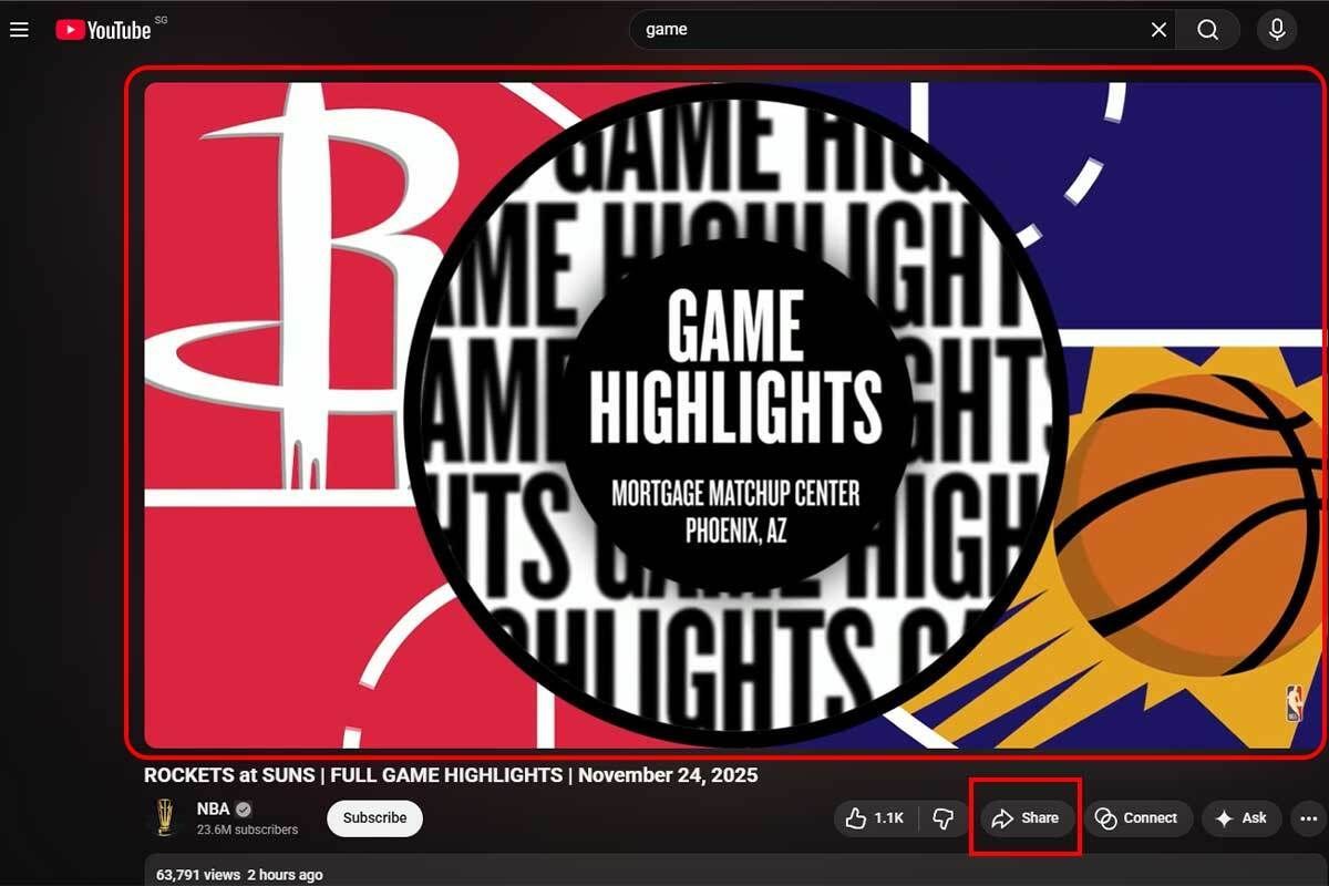 Hướng dẫn lấy link YouTube